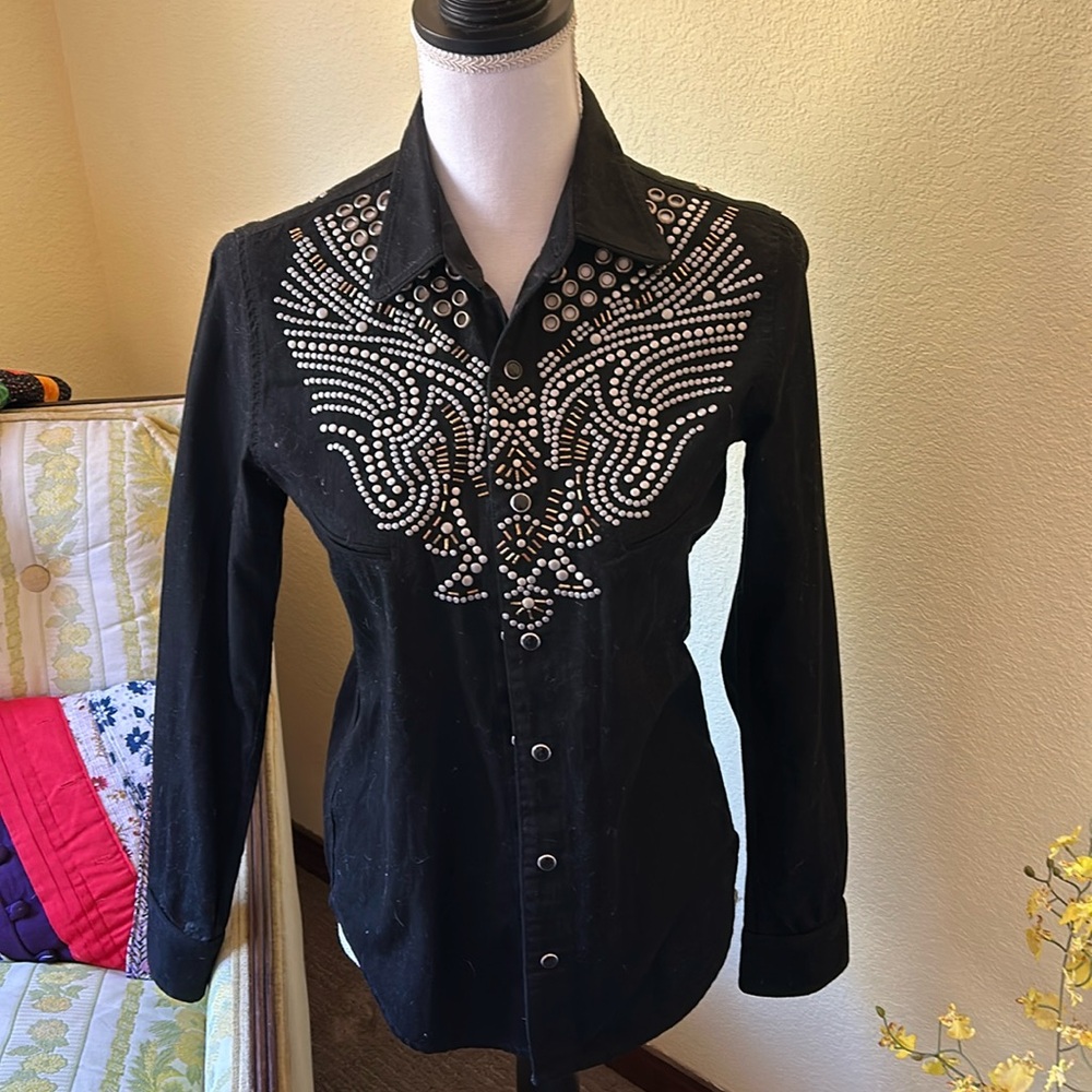 Western show shirt. Nashville shirt.